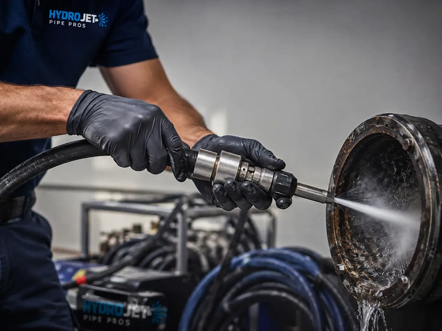 Hydro Jet Pipe Descaling in Spring, TX